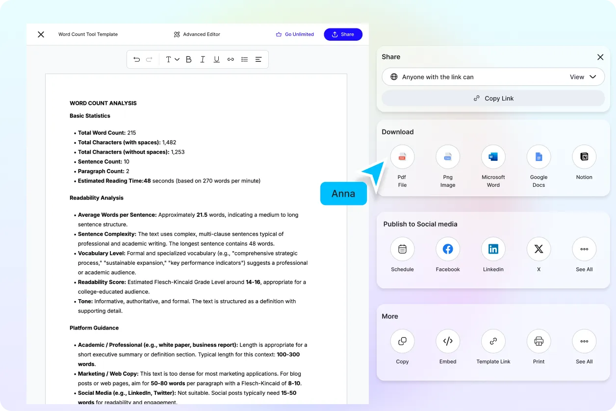 Free AI Word Count Tool, AI Word Counter Tool Online [ No Signup ]